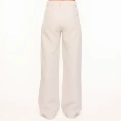 Olivia & Kate Broeken-Beige Basic-Pantalon