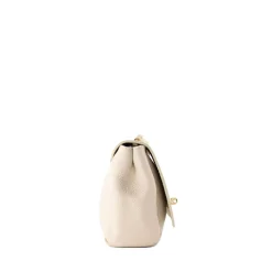 Olivia & Kate Tassen-Beige Leren Crossbody-Tas