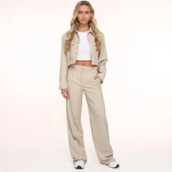 Olivia & Kate Broeken-Beige Studio-Pantalon