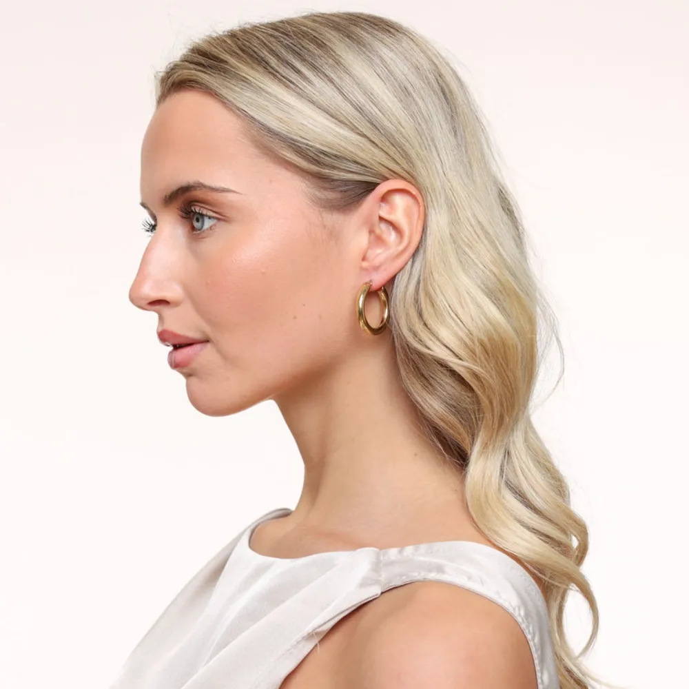 Olivia & Kate Oorbellen-Gouden Basic Ring-Oorbellen