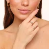 Olivia & Kate Ringen-Gouden Klaver Detail-Ring