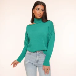 Olivia & Kate Truien-Groene Choker-Trui