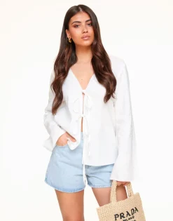 Olivia & Kate Shorts-Lichtblauwe Basic Denim-Short