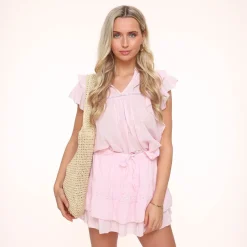 Olivia & Kate Skorts-Lichtroze Ruffel Details-Skort