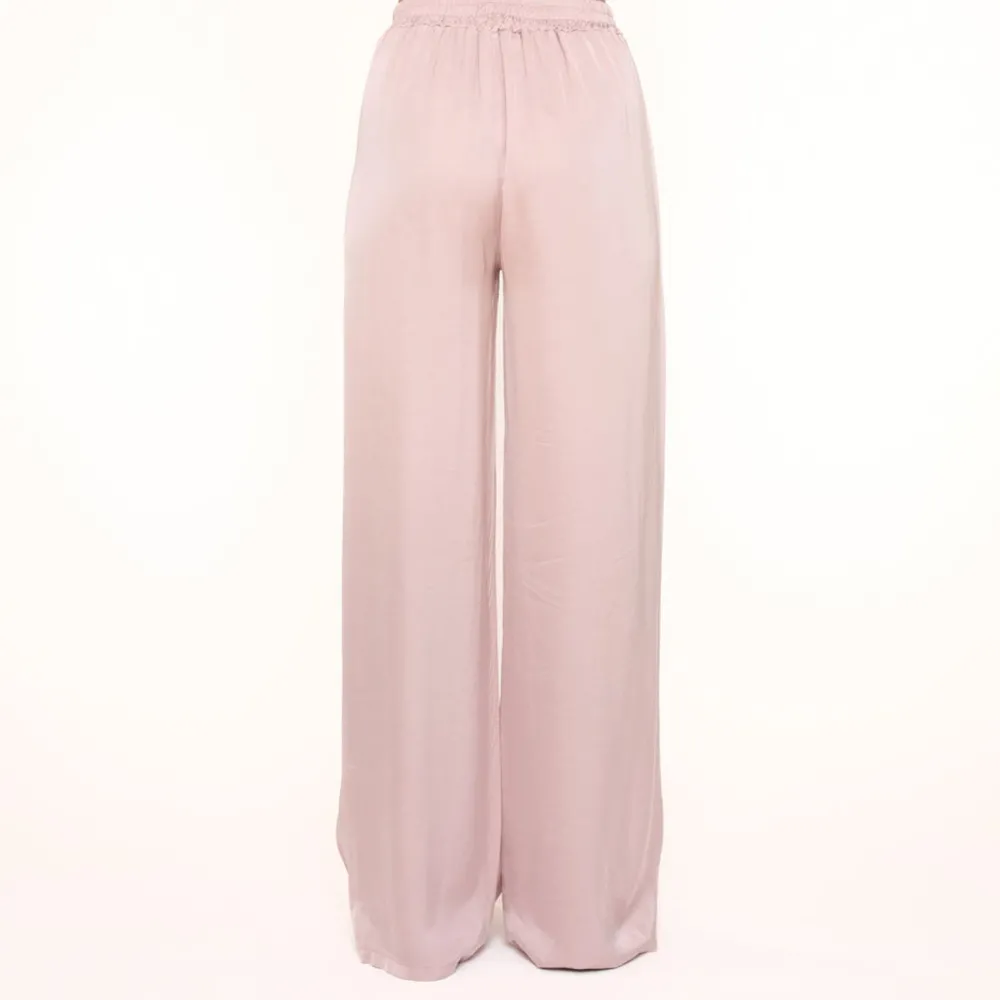 Olivia & Kate Broeken-Lichtroze Tall Satijnen-Broek