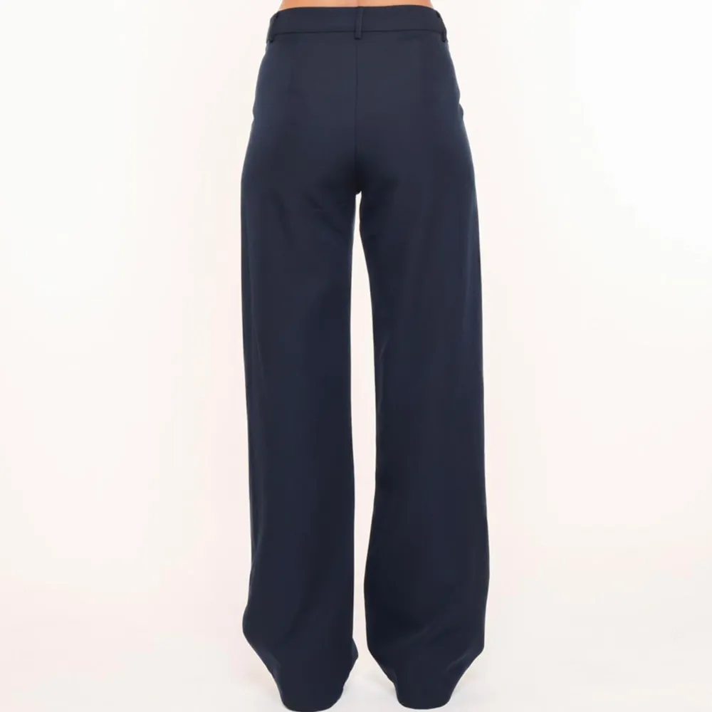 Olivia & Kate Broeken-Navy Blauwe Basic-Pantalon