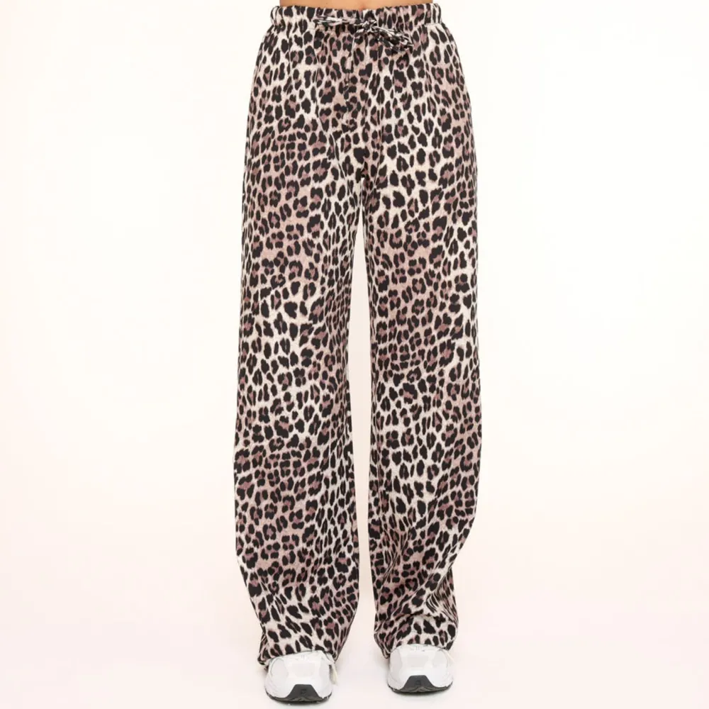 Olivia & Kate Broeken-Panterprint Tall Loszittende-Broek