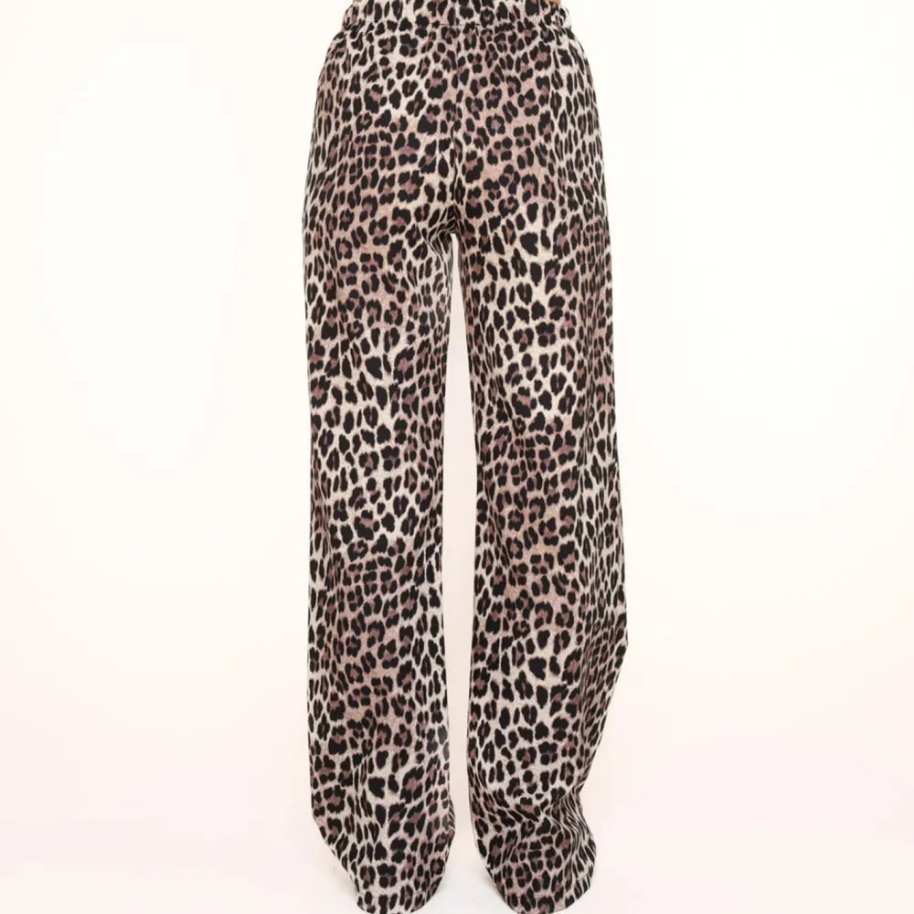 Olivia & Kate Broeken-Panterprint Tall Loszittende-Broek