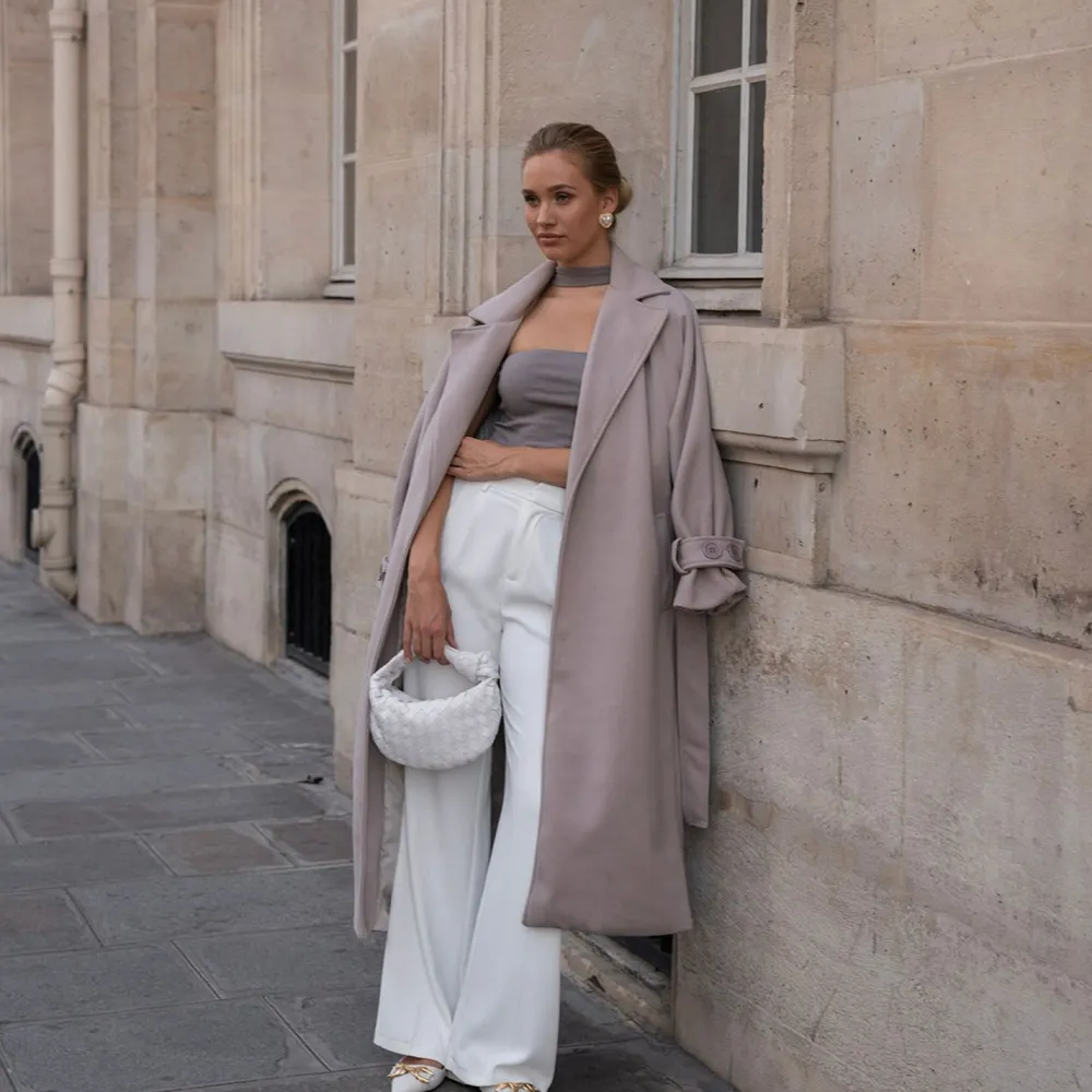 Olivia & Kate Tops-Taupe Choker-Top