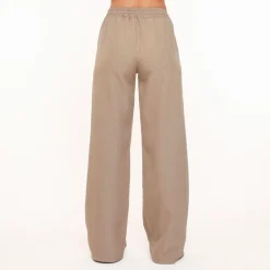 Olivia & Kate Broeken-Taupe Doorlopende Naden-Broek