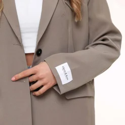 Olivia & Kate Blazers-Taupe Studio Basic-Blazer