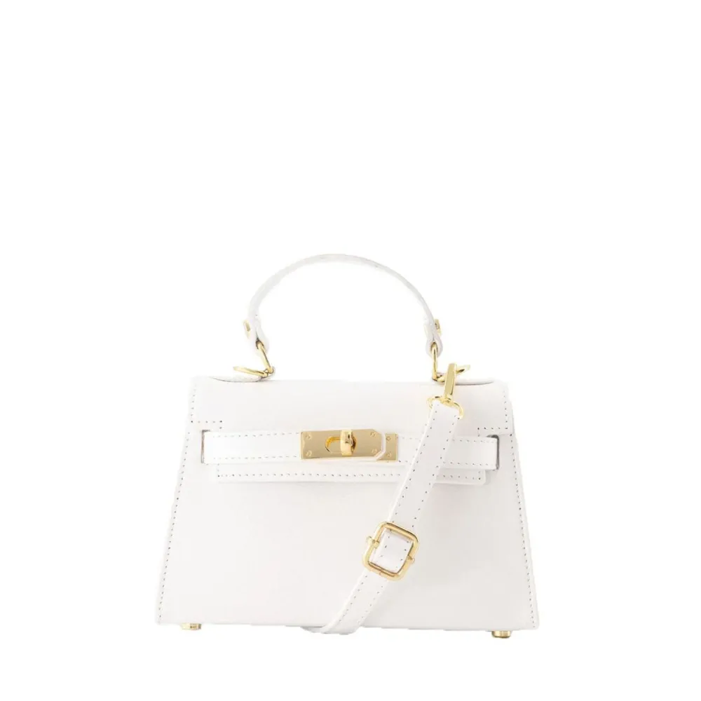 Olivia & Kate Tassen-Witte Gouden Details-Tas