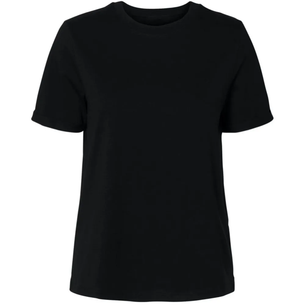 Olivia & Kate Tops-Zwarte Basic Ss-T-Shirt