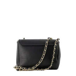 Olivia & Kate Tassen-Zwarte Leren Crossbody-Tas